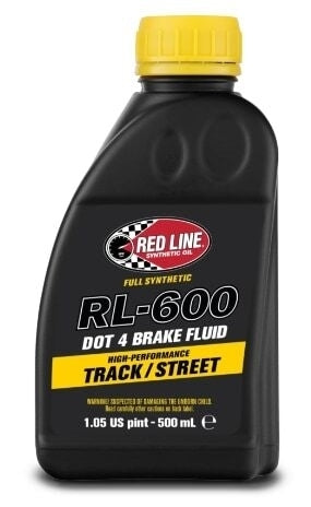 Red line oil RL-600 dot 4 brake fluid racing/performance 500 ml 90404